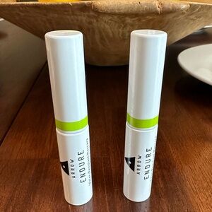 Lot Of 2-Arrow Endure Water-Resistant Black Mascara .12oz/3.5g NEW